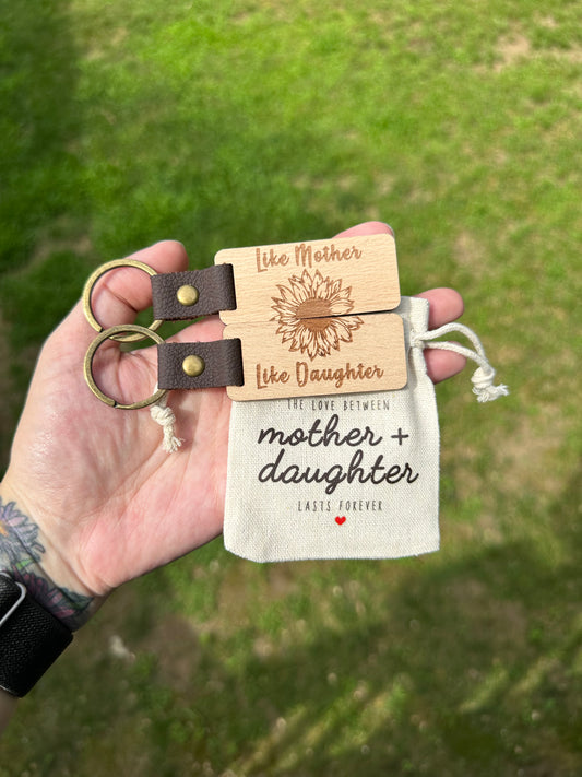 Mother/Daughter Keychains